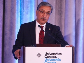 Prof. Deep Saini, the principal of McGill University