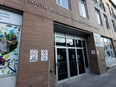 The South Riverdale Community Health Centre in Leslieville where local resident Carolina Huber-Makurat was killed July 7 by a stray bullet across the street during an altercation is seen here on Friday, Aug. 18, 2023.