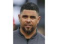 Corey Mace takes to the field during CFL pre-season football action in Calgary on Friday, May 31, 2019. Defensive coordinator Mace has signed a contract extension with the Toronto Argonauts.