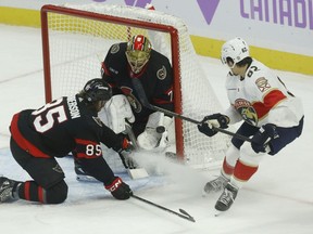 Ottawa Senators goaltender Joonas Korpisalo