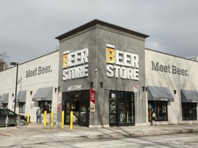 Beer store on Somerset St in Ottawa, Nov. 28, 2023.