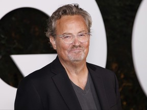 Matthew Perry arrives at the GQ Men of the Year Party on Thursday, Nov.17, 2022, in West Hollywood, Calif.