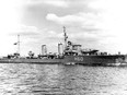 HMCS Ottawa, a Second World War destroyer named for the river that defines Ottawa, was torpedoed by a submarine while protecting a merchant navy convoy in September 1942