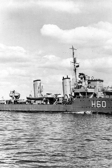 HMCS Ottawa, a Second World War destroyer named for the river that defines Ottawa, was torpedoed by a submarine while protecting a merchant navy convoy in September 1942