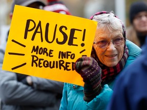 A Lansdowne 2.0 protest was held before the Joint Finance and Corporate Services and Planning and Housing Committee meeting at City Hall in Ottawa Thursday.