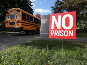 There has been local opposition to a proposal to build an Ontario jail at Kemptville since the announcement was made in August 2020. Similar correctional facilities were proposed for Brockville and Napanee.