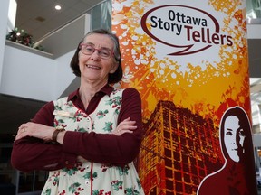 Kathie Kompass, who has been a storyteller for 40 years, helped close out the 2023 edition of the Ottawa Children's Storytelling Festival with an hour's worth of fables on Saturday.