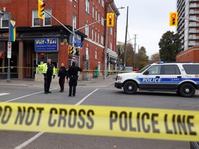 Scene of shooting in downtown Ottawa
