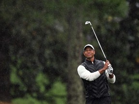 Tiger Woods, shown here at the 2023 Masters Tournament, is set to make his return to the PGA Tour at the Hero World Challenge.