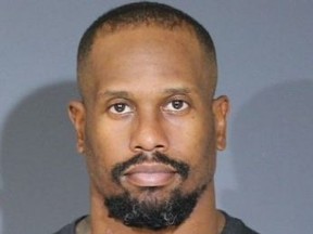 The mugshot of Buffalo Bills' Von Miller after turning himself in to police.