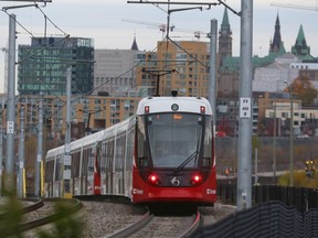An Ottawa LRT train.