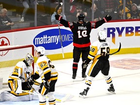 Ottawa Senators centre Tim Stutzle