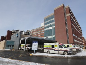Ottawa Civic Hospital ambulance line ups