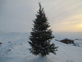 Ottawa Sun letter writer Anant Nagpur took this photo of a Christmas tree during a visit to Iqaluit.