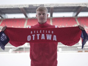 Kris Twardek, who has signed with Atletico Ottawa, has a strong connection to nearby Kinburn.