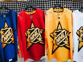 The jerseys have been unvieled for the 2024 NHL all-star game in Toronto.