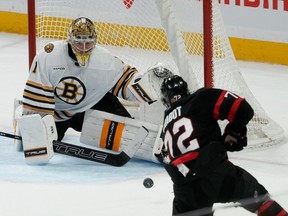 Thomas Chabot goal, Ottawa Senators, Boston Bruins