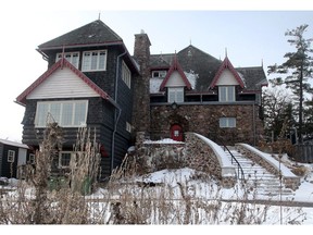 From its cliffside perch, O'Brien House has a commanding view of Meech Lake.