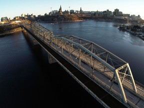 Alexandra Bridge in Ottawa.