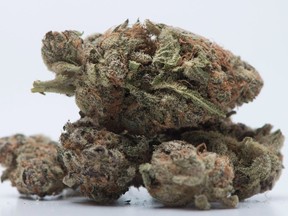 Medical marijuana is shown in Toronto on November 5, 2017.
