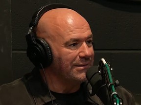Dana White walked off an appearance on Howie Mandel's podcast.