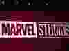 The Marvel Studios logo is projected on screen during the Walt Disney Studios special presentation during CinemaCon 2022 at Caesars Palace on April 27, 2022 in Las Vegas, Nevada.