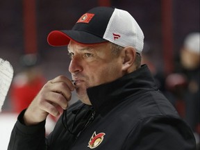 Former Ottawa Senators head coach D.J. Smith