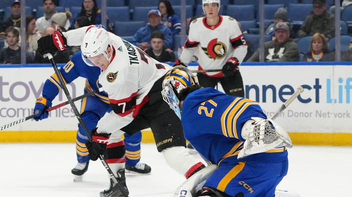 The Senators score early, and often, in 6-2 win over Buffalo Sabres