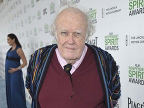 M. Emmet Walsh arrives at the 2014 Film Independent Spirit Awards, March 1, 2014, in Santa Monica, Calif.