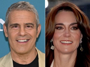 Andy Cohen and Catherine, Princess of Wales.