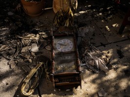 The prime minister is condemning a protest this weekend on Parliament Hill where a demonstrator was heard supporting the brutal Hamas attack on Israel last fall. A damaged clock outside a home that came under attack during a massive Hamas invasion into Kibbutz Nir Oz, Israel, Thursday, Oct. 19, 2023.