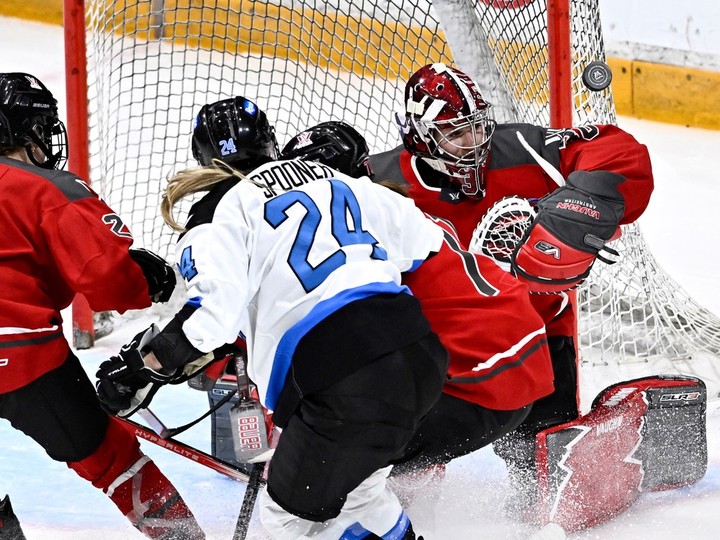  Sandra Abstreiter, seen in action for PWHL Ottawa against Toronto on March 2, 2024, said her time in Ottawa helped her prepare for the world championship. ‘I think every single practice here has prepared me so well, and I was just able to execute on that.’