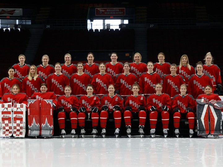  It was team photo day for the PWHL Ottawa players on Thursday.