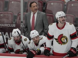 Ottawa Senators interim head coach Jacques Martin