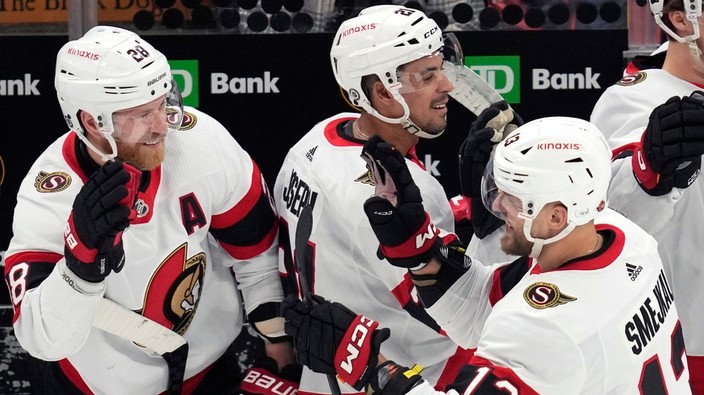 The Senators head into a long off-season with victory over Bruins