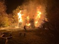 Firefighters called to dramatic fire in Vars Wednesdy night