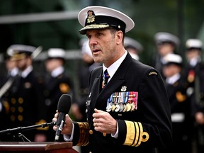 File photo: Vice-Admiral Angus Topshee was at the 19th Western Pacific Naval Symposium held April 22 in the port city of Qingdao, reported Xinhua, the Chinese government media outlet.