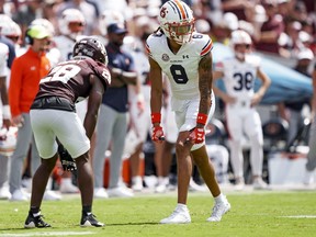 The Ottawa Redblacks selected 6-foot-6 Auburn receiver Nick Mardner second overall in Tuesday's CFL Draft.