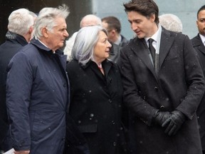 Le premier ministre Justin Trudeau et la gouverneure générale Mary Simon