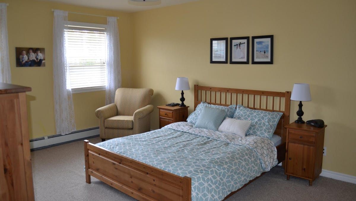 New linens can instantly brighten up a room.  - Gina Bell