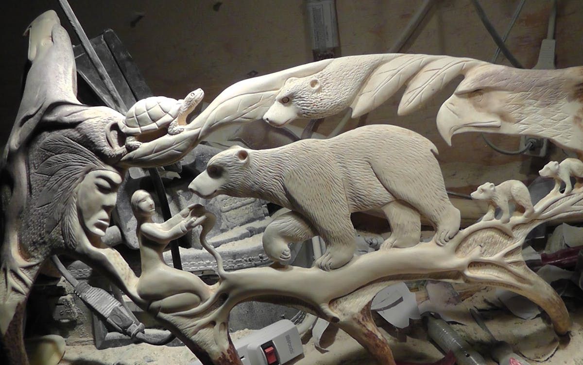 Newfoundland Mi'kmaq man carving 'from the soul' for a worldwide