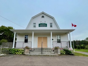 The Crapaud Community Hall served as a meeting space for council in previous months. A meeting was expected in August, however Tom Patterson says that was cancelled. Cody McEachern • The Guardian