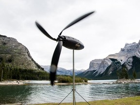 Aurea Technologies, headquartered in Dartmouth, expects to soon announce deals with major North American retailers to carry the Shine Turbine. - Aurea Technologies