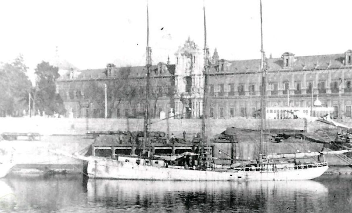 100 years ago the schooner 'Florence Swyers' was launched in