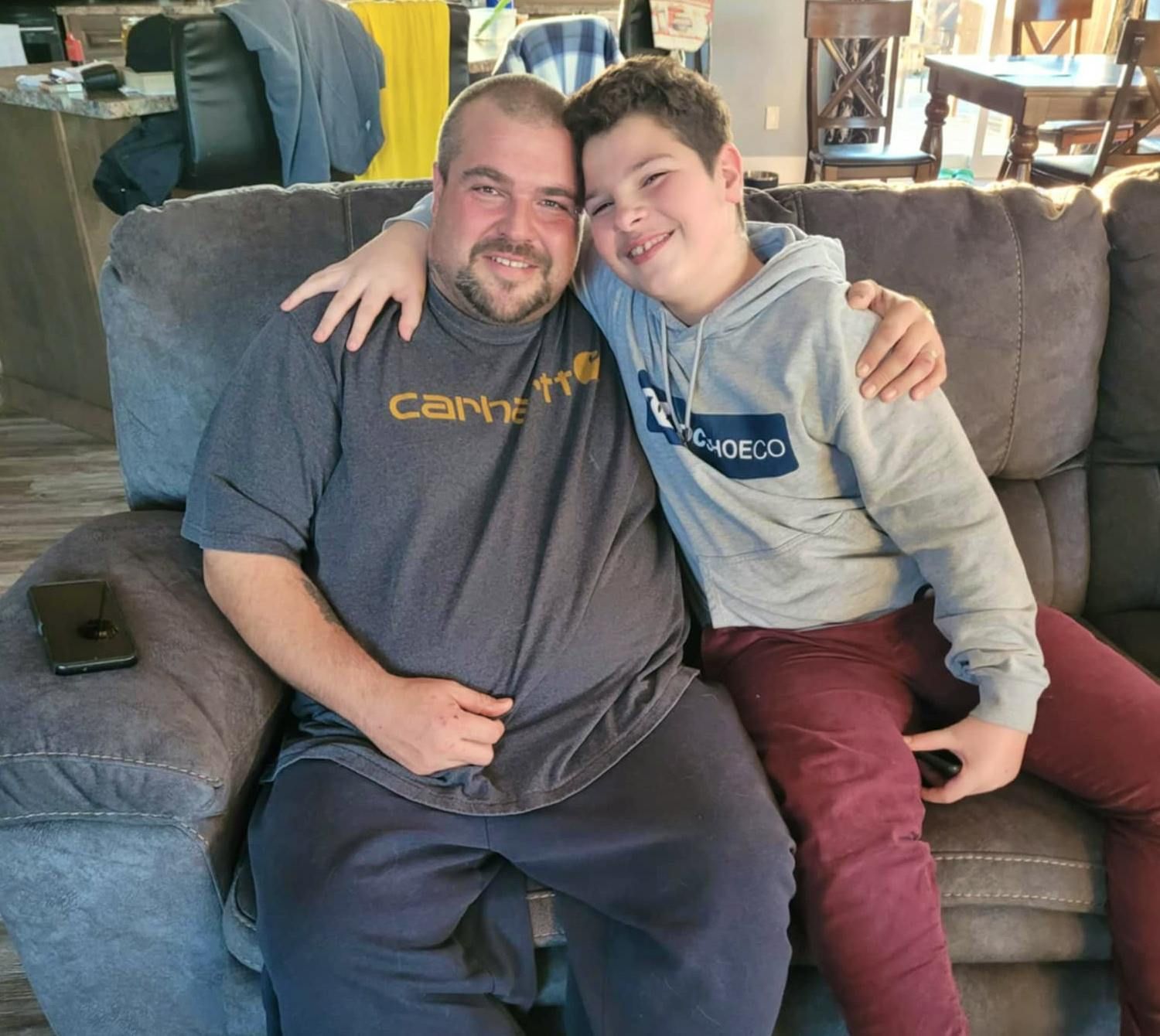 Survival mode: Father and son hunters endure cold, wet night in 