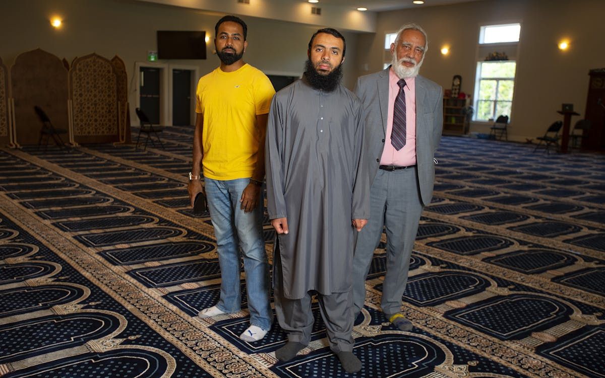 This shouldn't happen to anyone': Bedford mosque hosting vigil in
