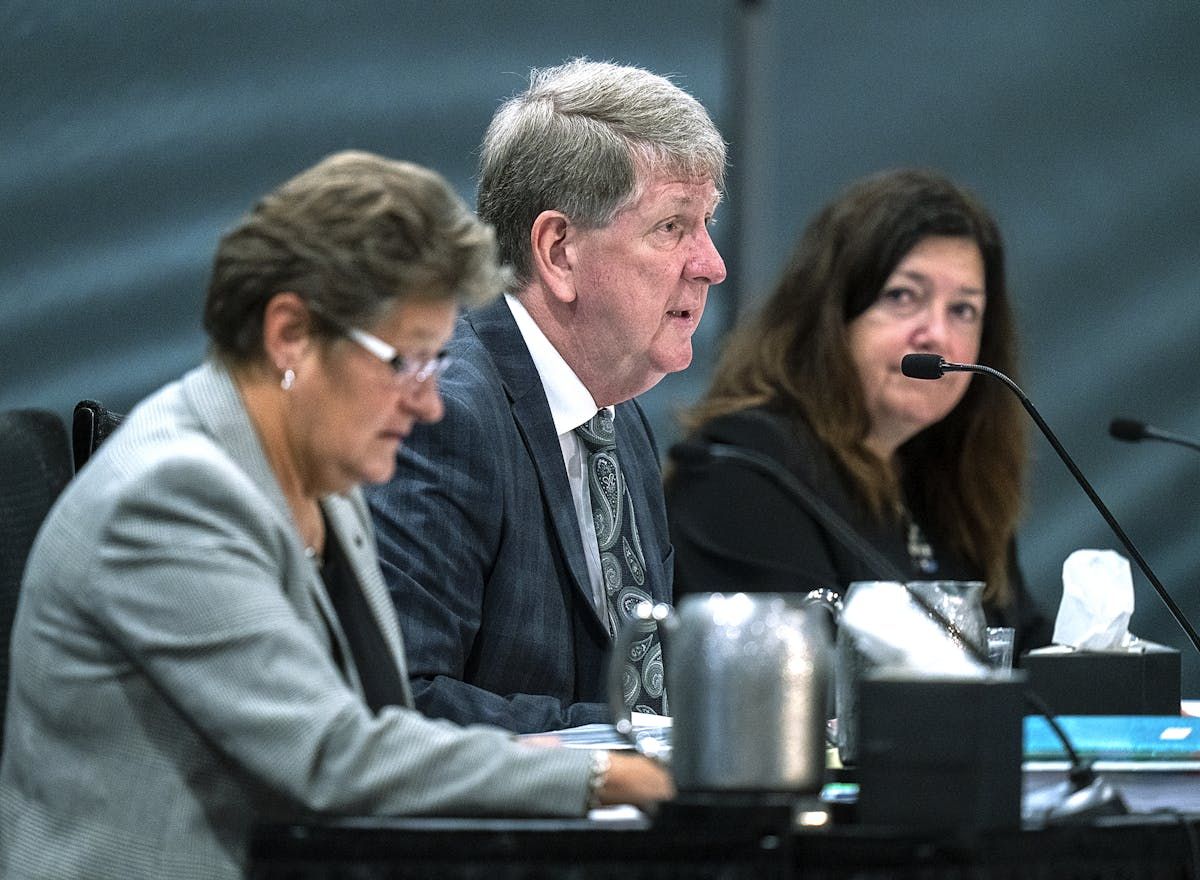  michael macdonald chaired the mass casualty commission inquiry into the mass murders in rural nova scotia in april 2020. he’s flanked by fellow commissioners leanne fitch, left, and kim stanton in halifax in august 2022.