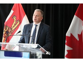 Mark McLane, P.E.I.'s minister of health and wellness, said the new $40 million agreement with Ottawa will reduce some of the cost of living for Islanders. The agreement will cover diabetes medication, contraception and medication for rare diseases. Stu Neatby/The Guardian
