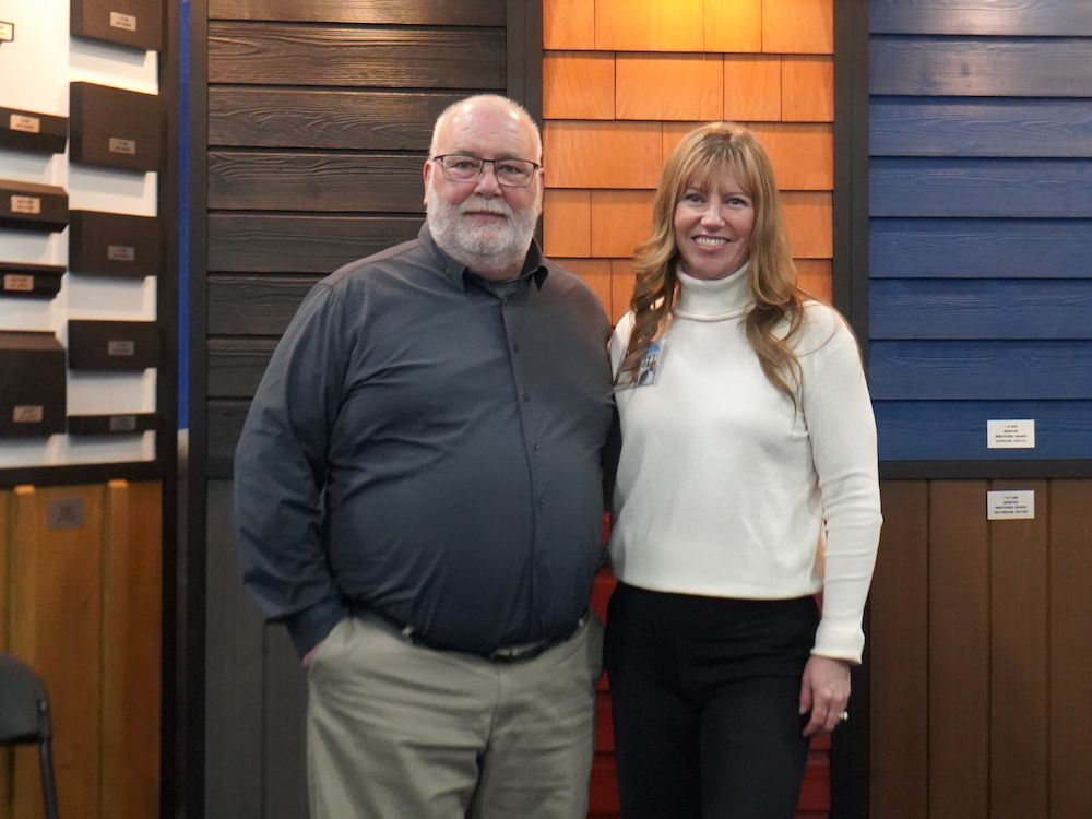 Joe MacKenzie and Tanya Loughead