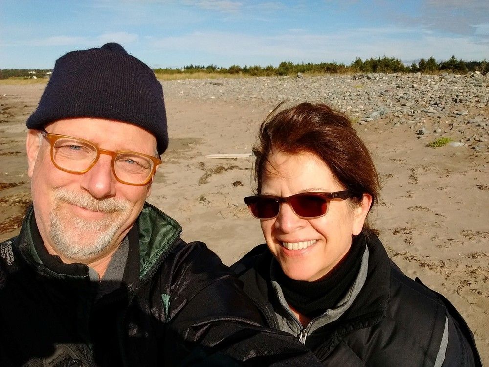  john van gurp, left, and his wife heather began documenting their experiences with heather’s dementia diagnosis on youtube. contributed